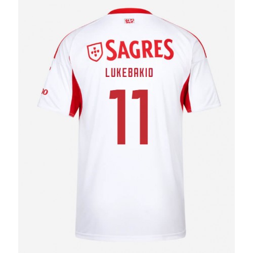 Stroje piłkarskie Benfica Dodi Lukebakio #11 Koszulka Trzeciej 2025-26 Krótki Rękaw